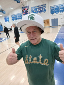 Coach Tom Izzo Kick Starts the FAT Hats 4 Kids Program