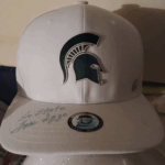 MSU Autographed Izzo Noggin Boss Hat