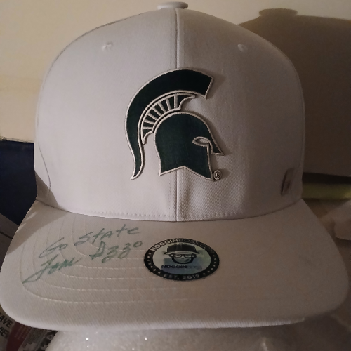 MSU Autographed Izzo Noggin Boss Hat