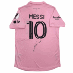 Messi Autographed Miami Pink Jersey