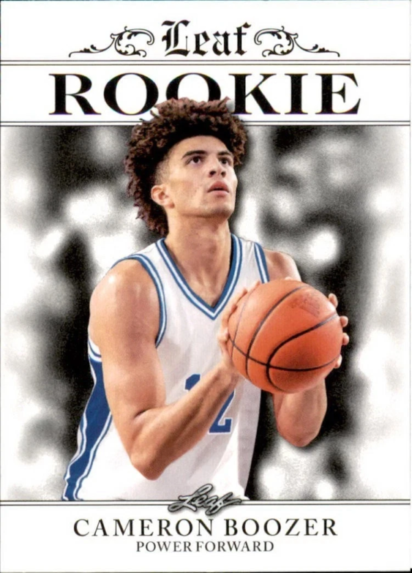 2025 Leaf Rookie Cameron Boozer Duke Trading Card