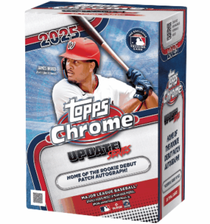 2025 Topps Chrome Baseball Update Series - Factory Sealed - Value Box