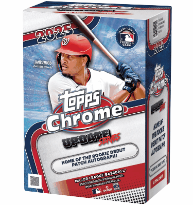 2025 Topps Chrome Baseball Update Series - Factory Sealed - Value Box