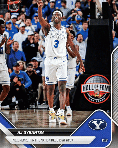 AJ Dybantsa Debut 2026 Bowman-U-NOW Trading Card