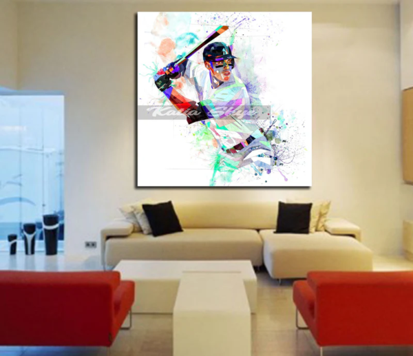 Victor Wembanyama - Sports Art by Katia Skye- Fat Hat 4 Kids Auction Support Item
