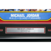 Michael Jordan Autographed Poster-  1986 Fleer Rookie Card Blow Up