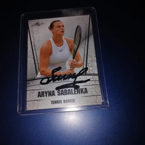 Aryna-Sabalenka-Rookie Aryna Sabalenka Rookie Card