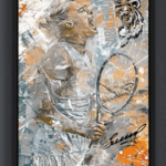 Aryna Sabalenka Tennis-Canvas Print Motivational-Sports Wall Art Modern-Sports-Artwork