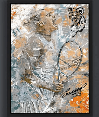 Aryna Sabalenka Tennis Canvas Wall Art