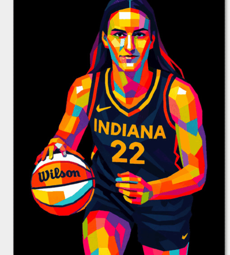 Caitlin Clark Graphic #22  - Wall Poster