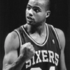 Charles Barkley 1990 76ers Glossy 8x10 Photo
