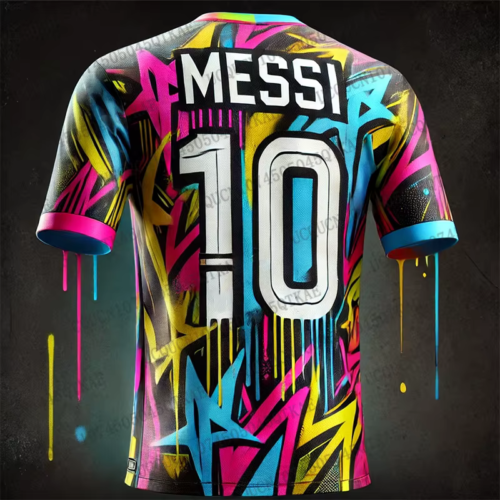 Lionel Messi Multi Color Jersey - Child Medium
