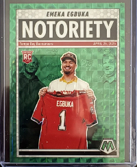Emeka-Egbuka-Notoriety-Green-Mosiac-nu-16 RC SP - Base Notoriet-PIN-$21