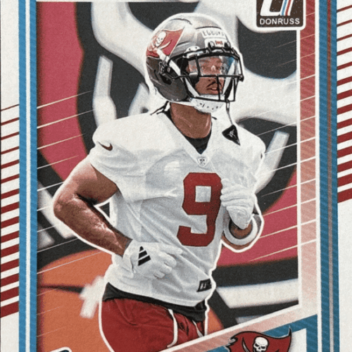 Emeka- Egbuka Donruss Trading Card 2025 team set Tampa Bay Buccaneers 500x