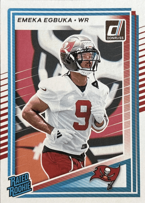 Emeka- Egbuka Donruss Trading Card 2025 team set Tampa Bay Buccaneers 500x