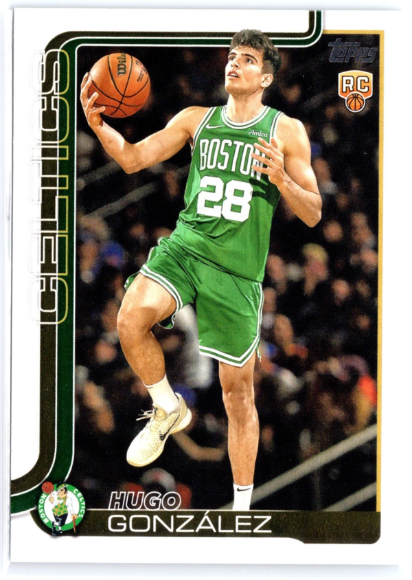 Hugo González Topps RC Boston Celtics