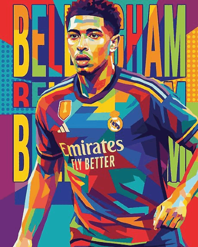 Jude Bellingham Pop Art Port