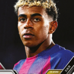 Lamine Yamal Youngest 25 Appearances - 2025-26 UCL Topps NOW - Card 33 Presale pin