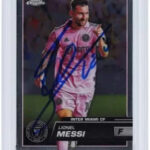 Lionel Messi Inter Miami CF Autographed 2023 Topps Finest MLS$1k