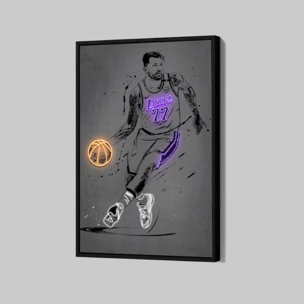 Luka-Doncic-Los-Angeles-Lakers-Canvas-NBA-Wall-Art-Framed-ORG.webp