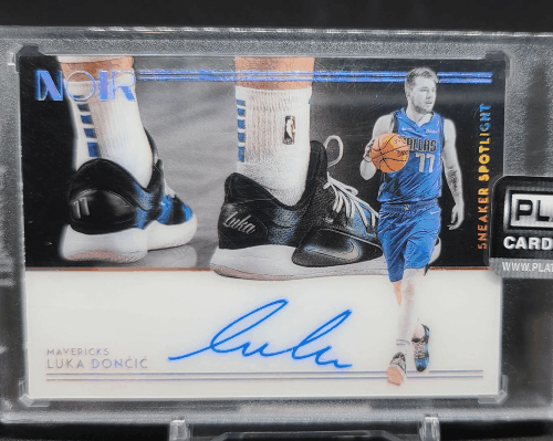 SHOW CARD ONLY: Luka Dončić Trading Card RC Lot 2018-00- RPA Game