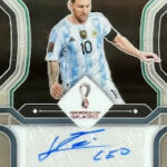 Messi 2022 panini-prizm world-cup autographed - pin