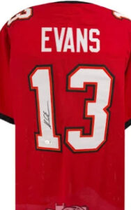 Mike Evans -Tampa Bay Buccaneers Autographed-Football Jerseys Button Pin