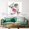George Kttle by K. Skye Sports Art room example