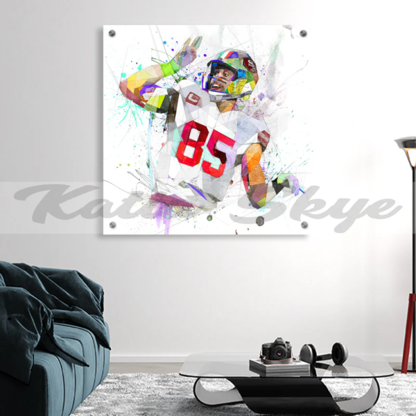 George Kttle by K. Skye Sports Art room example b