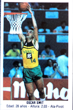 Oscar Schmidt Brazil National Team stretch dunk