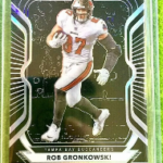 Rob-Gronkowski-Trading-Card-2020-Panini-prizim-jersey-nu-87-Buccaneers-Panini-Obsidian-Bucs-