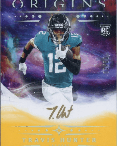 Travis Hunter Autographed Rookie Card 2025 Panini