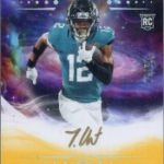Travis-Hunter-2025-Panini-Origins-RA-THU-02-10-Gold-Auto-Rookie-RC-
