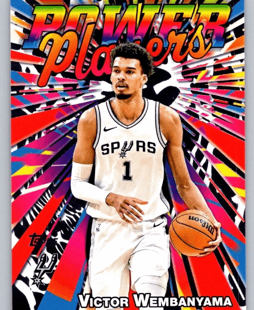 Victor Wembanyama 2025-26-Topps Singles NBA-POWER-PLAYERS