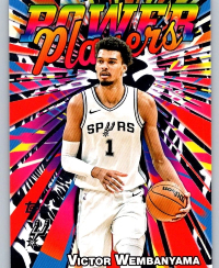 Victor Wembanyama 2025-26-Topps Singles NBA-POWER-PLAYERS -pin