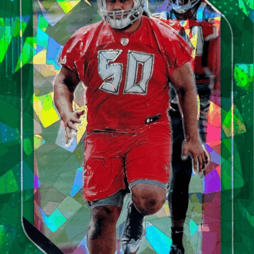 Vita Vea 2018 Prizm #244-Green-Crystals NFL Rookie Card