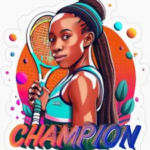 coco-COCO-GAUFF-USA-OPEN-Tennis-Sticker-PIN.webp