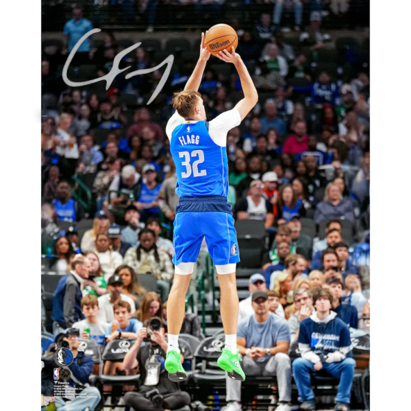 Cooper Flagg Dallas Mavericks Autographed Fanatics Authentic 16" x 20" Shooting Photograph