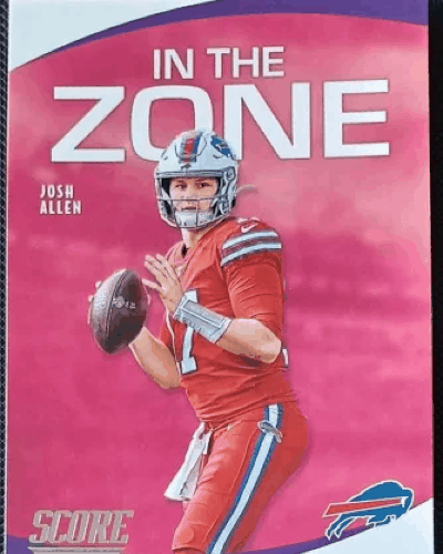Josh Allen Zone Card -inthzn-trd-