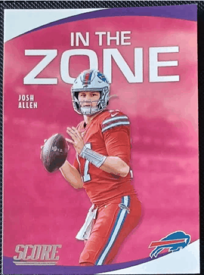 Josh Allen Zone Card -inthzn-trd-