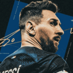 Lionel Messi poster black $29