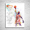 Michael Jordan Canvas Wall Art: Fat Hat 4 Kids Auction Item
