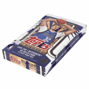 2025 -26 Topps Basketball Trading Card Hobby Box Cover Cooper Flagg bttn