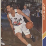 Oscar Schmidt Poster Free throw shot autographed