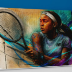 Coco Gauff Poster or Canvas Wall Art