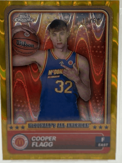 Cooper Flagg Trading Card: McDonald's XP - Topps Chrome