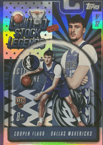 2025-26 Limited Stock Legends #LST-1 RC Dallas Mavericks