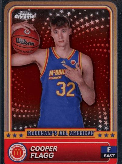 FNCAA 2024 Topps Chrome McDonald's All American Basketball