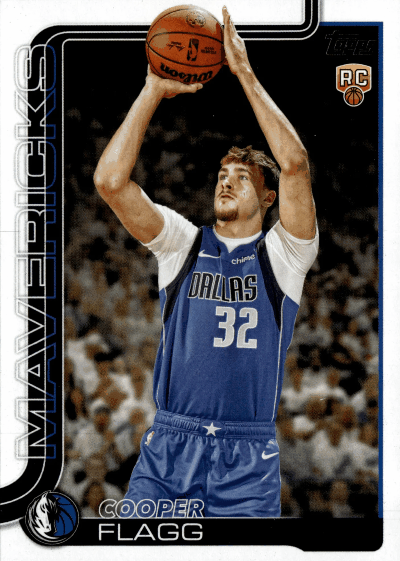 Product: Topps Cooper Flagg 2025 Rookie Card Remarks: NEW Product Number: Cw-33710