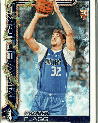 Cooper Flagg Trading Card: 2025 Topps #H161 Holiday